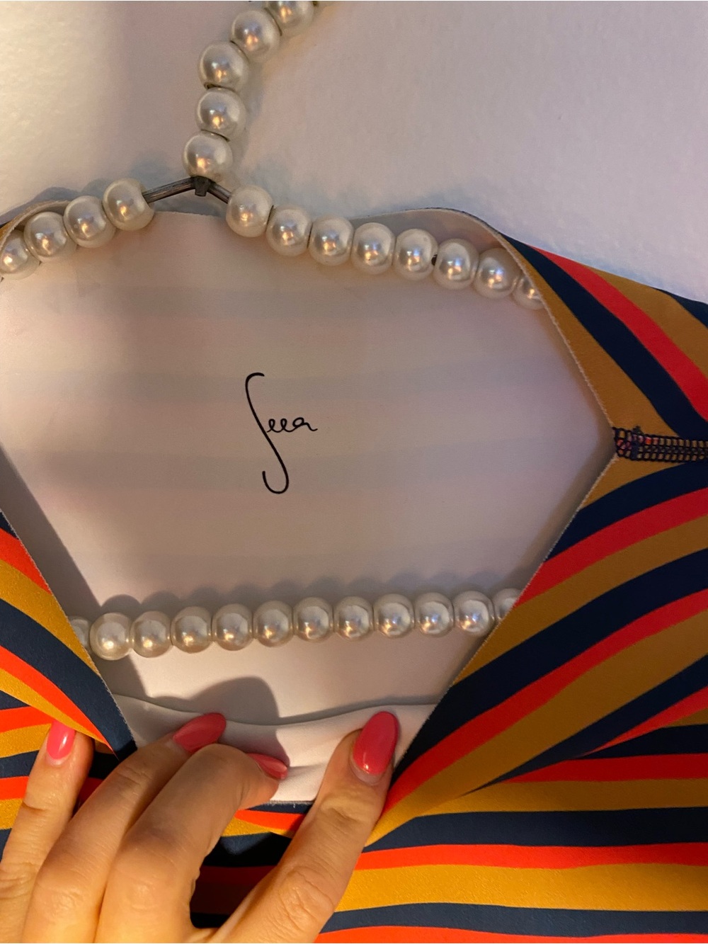 Seea Swimwear Tres Palmas Bikini Top size small - Picture 2 of 3